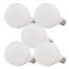 Pack 5 Bombillas LED E14 7W 500Lm 6000ºK 40.000H [HO-C37-E14-7W-RC-CW-PK5-AP]