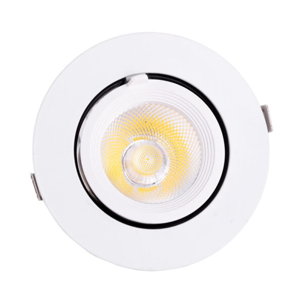 Foco Downlight LED 20W 3000Lm 4000ºK Circular Orientable 40.000H [HO-COB-C-OR-20W-W]
