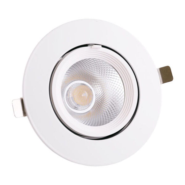 Foco Downlight LED 24W 3600Lm 4000ºK Circular Orientable 40.000H [HO-COB-C-OR-24W-W]