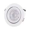Foco Downlight LED 30W 4500Lm 4000ºK Circular Orientable 40.000H [HO-COB-C-OR-30W-W]