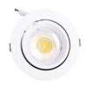 Foco Downlight LED 30W 4500Lm 4000ºK Circular Orientable 40.000H [HO-COB-C-OR-30W-W]
