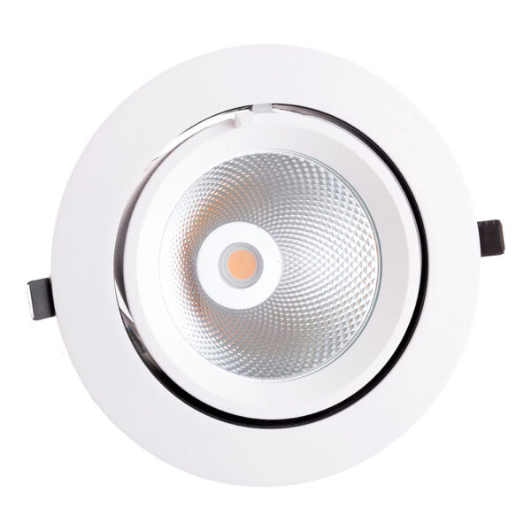 Foco Downlight LED 40W 6000Lm 4000ºK Circular Orientable 40.000H [HO-COB-C-OR-40W-W]