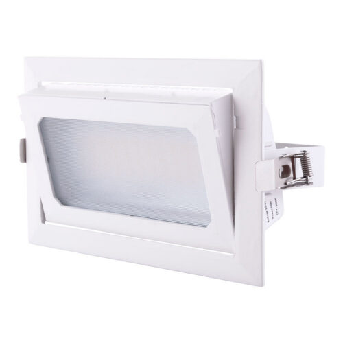 Foco Downlight LED 50W 8000Lm 4000ºK Rectangular Orientable 40.000H [HO-COB-R-OR-50W-W]