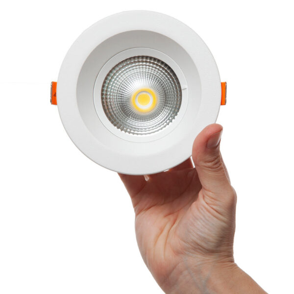 Foco Downlight Circular LED 9W 1260Lm 6000ºK Anti-Deslumbrante UGR19 40.000H [HO-DL-AD-COB-9W-CW]