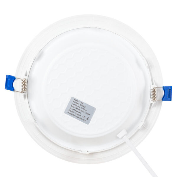 Placa Downlight LED 100Lm/W 12W 1200Lm 6000ºK IP20 [HO-DLC-12W-1200LM-CW]