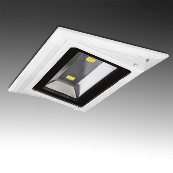 Foco Downlight LED 20W 1.800Lm 6000ºK Rectangular Basculante 40.000H [HO-DRECTBAS-20W-CW]