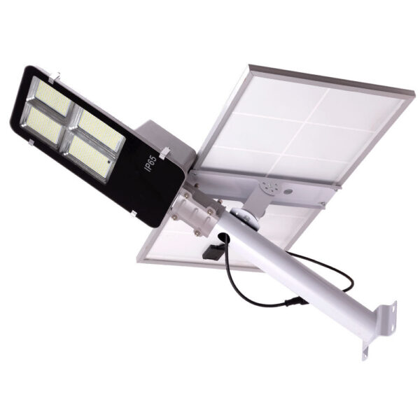 Farola LED Solar-Control Remoto- Dimable- Panel: 6V 300W Batería: 3,2V 30000MaH [HO-FAR-SOL-300W-CW]