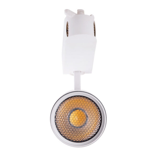 Foco de Carril LED  30W 2700Lm CRI90 4200ºK Trifásico 40.000H Antideslumbrante  [HO-FC-30W-AD-W-W]