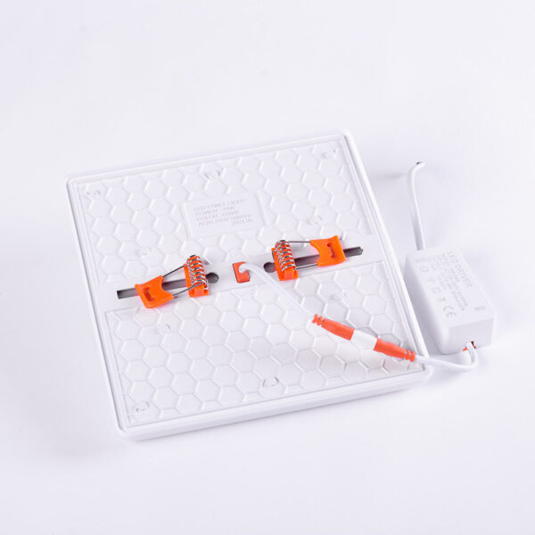 ho_fwwb_f_24w_cw_5-3-2 Foco Downlight Empotrable LED 24W 2400Lm 6000ºK Rectangular Corte Variable 40.000H [WR-FWWB-F-24W-CW