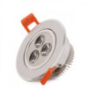 Foco Downlight LED 3W 300Lm 6000ºK Circular 40.000H [HO-LEDDOWN-3W-CW]