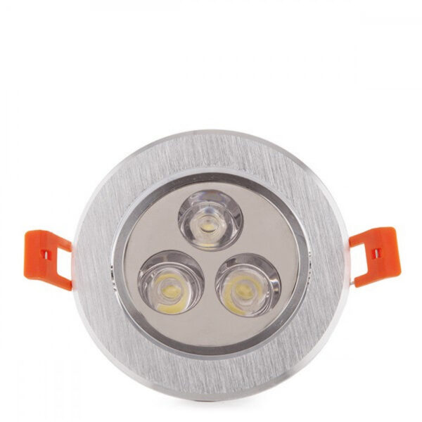 Foco Downlight LED 3W 300Lm 6000ºK Circular 40.000H [HO-LEDDOWN-3W-CW]
