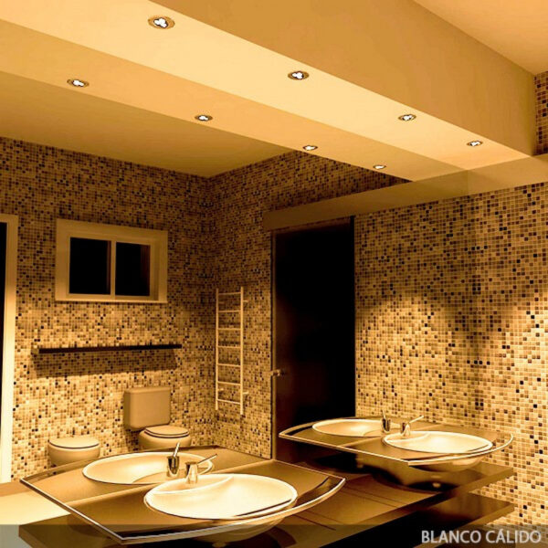 Foco Downlight LED 3W 300Lm 6000ºK Circular 40.000H [HO-LEDDOWN-3W-CW]