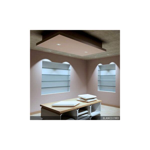 Bombilla LED GU10 7W 580Lm 6000ºK 40.000H   [HO-LM7070-CW]