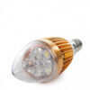 Bombilla LED E14 5W 400Lm 6000ºK 12VAC/Dc 40.000H [HO-VE12V-E14-5W-CW]