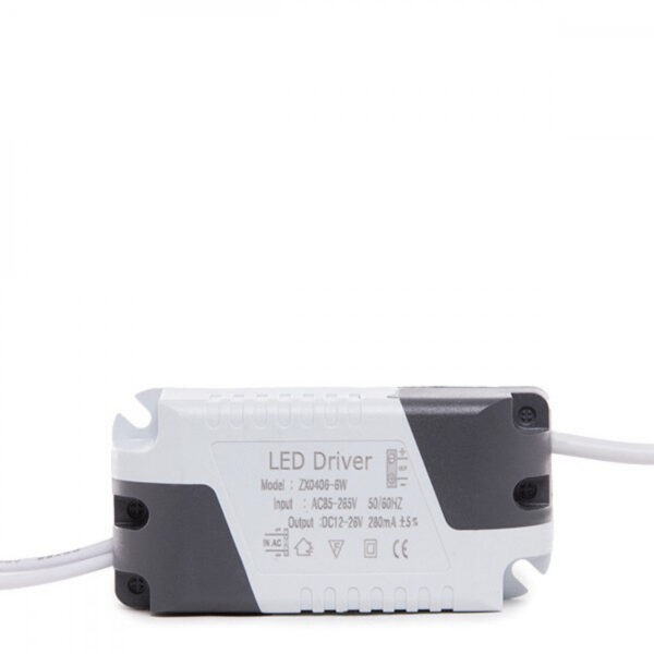 Placa LED 6W 600Lm 6000ºK Circular 40.000H [JL-GP-LZ-1]