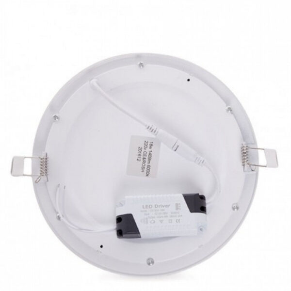 Placa LED 18W 1409Lm 6000ºK Circular Estuche Personalizado 40.000H [JL-GP-LZ-3-M-CW-EP01]