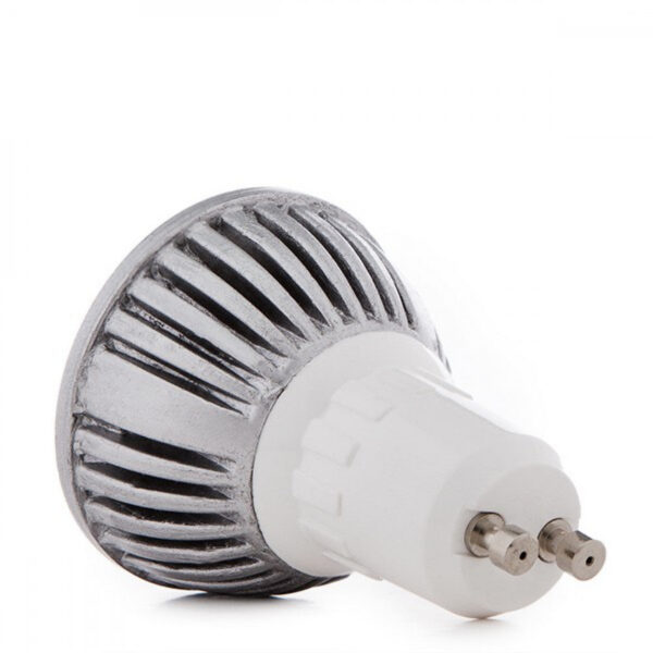 Bombilla LED GU10 3W 300Lm 6000ºK 40.000H [JL-GU10-3X1W-A-CW]