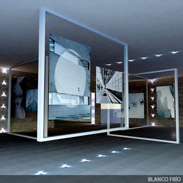 Foco Downlight Empotrable LED 2W 180Lm 6000ºK "Vivian" Circular 40.000H [JN-S002-C-CW]