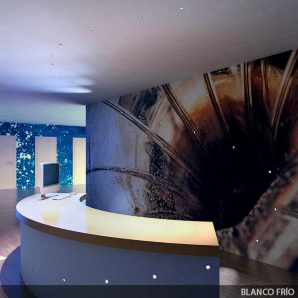 Luz LED Empotrable 2W 180Lm 6000ºK "Angela" Circular Ø36Mm 40.000H [JN-S003-C-CW]