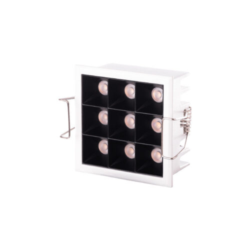 Foco Downlight LED 10W  765Lm 4200ºK Rectangular PRO SMD3030 40.000H [JW-10W-M-W]
