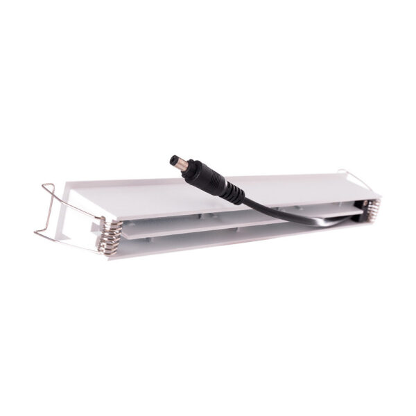 Foco Downlight LED 15W 1.147,5Lm 4200ºK Rectangular PRO SMD3030 40.000H [JW-15W-M-W]