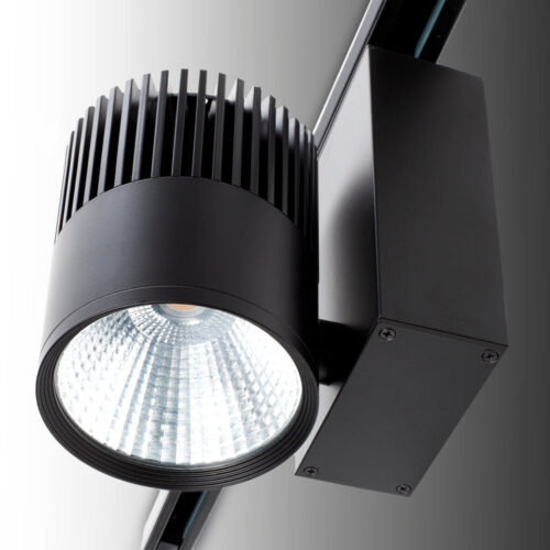 Foco de Carril LED  40W 3600Lm CRI90 4200ºK Trifásico UGR17 50.000H [JW-TR40W-BLACK-W]