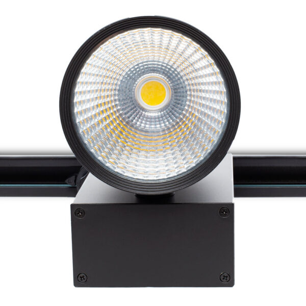 Foco de Carril LED  40W 3600Lm CRI90 4200ºK Trifásico UGR17 50.000H [JW-TR40W-BLACK-W]