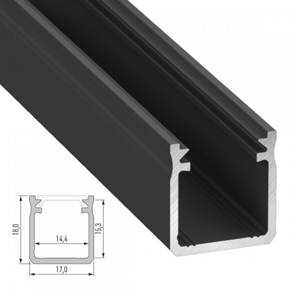 Perfíl Aluminio Tipo Y 2,02M