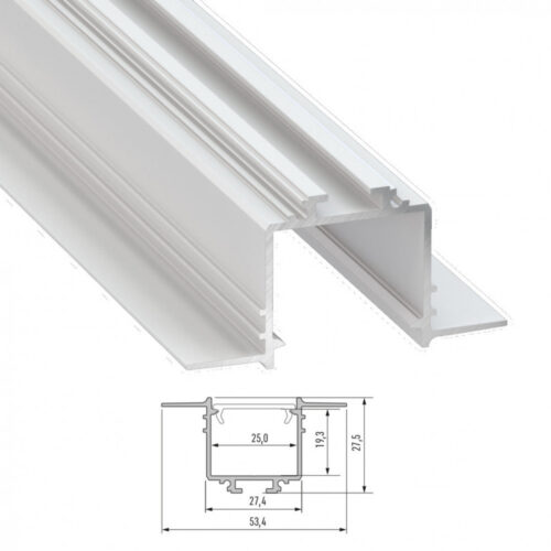 Perfíl Aluminio  SUBLI 2,02M