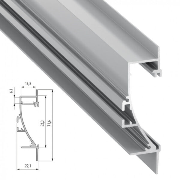 ll_10_0564_20_1-3-3 Perfíl Aluminio TIANO 2,02M