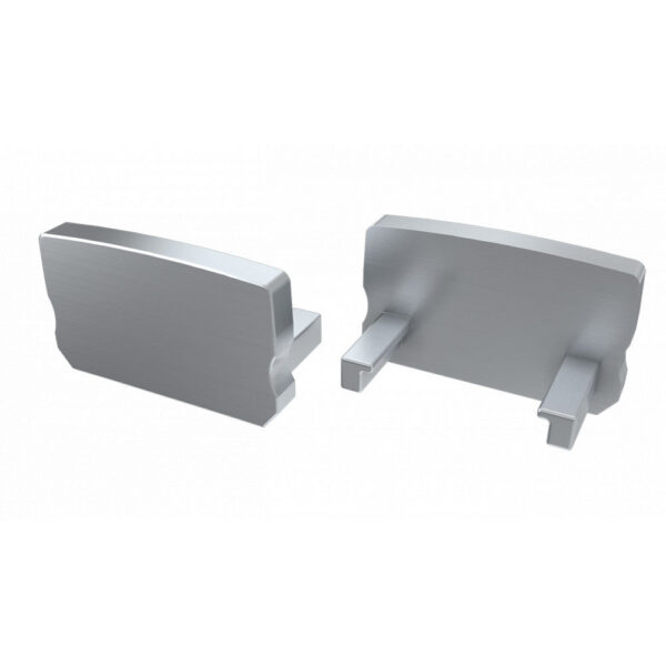 ll_12_0061_01_6-3-16 Tapón Final Perfíl Tipo D Alto - Plástico Blanco