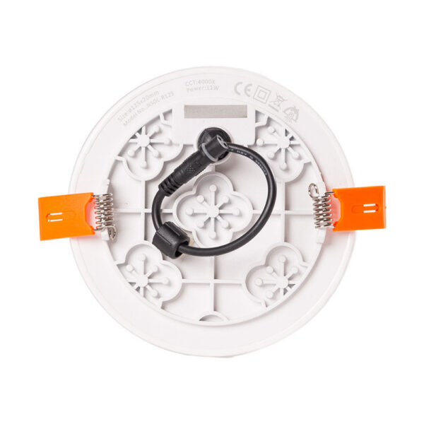 Placa LED 11W 800Lm 2700ºK Circular sin Marco 40.000H [LUM-NSDL-R125