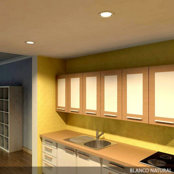 Foco Downlight LED 12W 1.100Lm 6000ºK 40.000H [PCE-DL12W-CW]