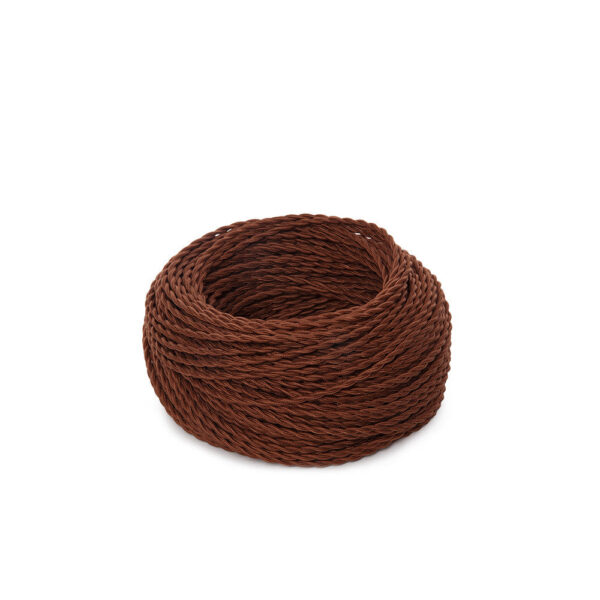 Cable Trenzado 2x0,75 x 1M  [SKD-C275-BROWN]