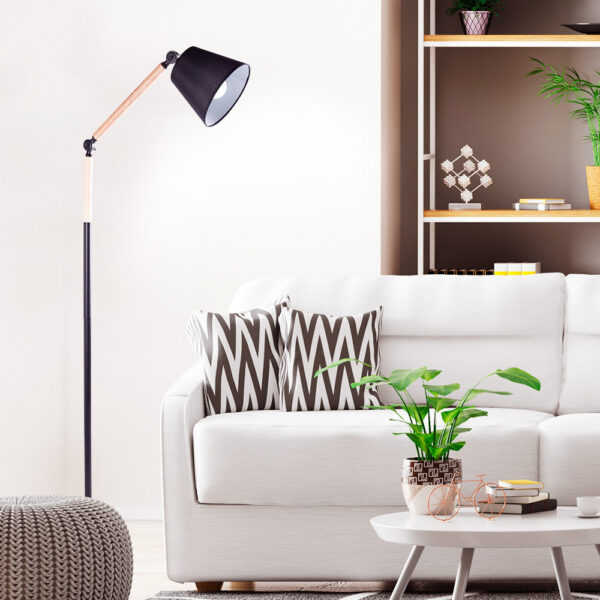 Lámpara de Suelo "Wilfred" [SKD-F004-B]