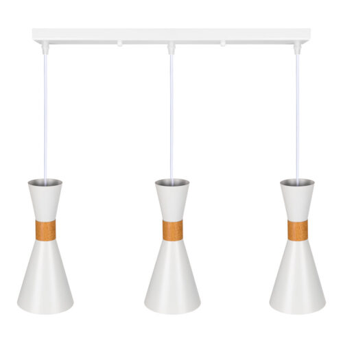 Lámpara Colgante "Lana"  [SKD-P138-3-W]