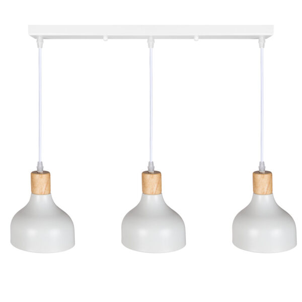 Lámpara Colgante "Phoenix"  [SKD-P207-3-W]