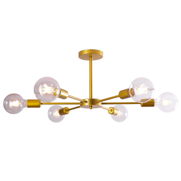 Lámpara de Techo "Abdul" [SKD-P8000-BK]