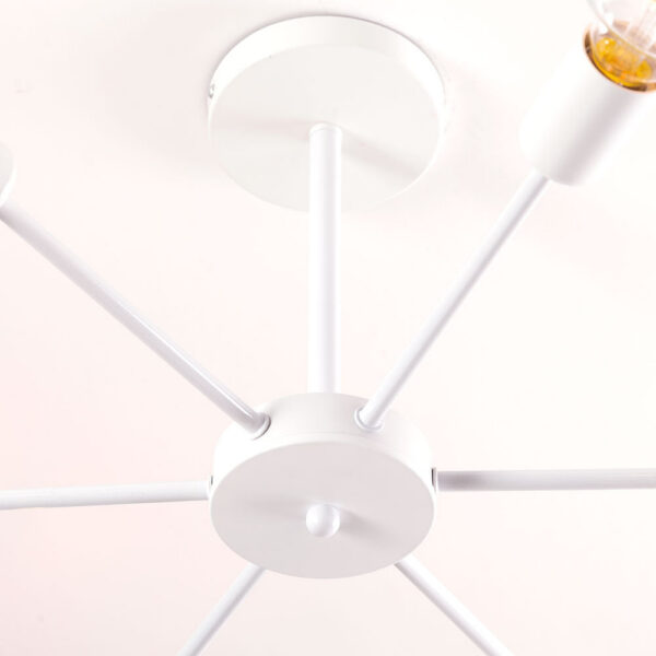 Lámpara de Techo "Adam" [SKD-P8001-BK]