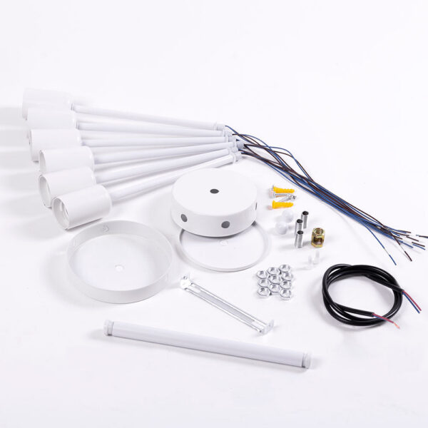 Lámpara de Techo "Adam" [SKD-P8001-BK]