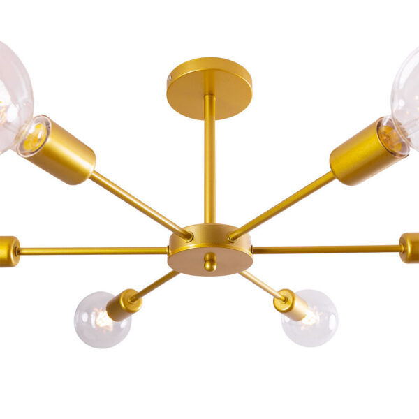 Lámpara de Techo "Adam" [SKD-P8001-BK]