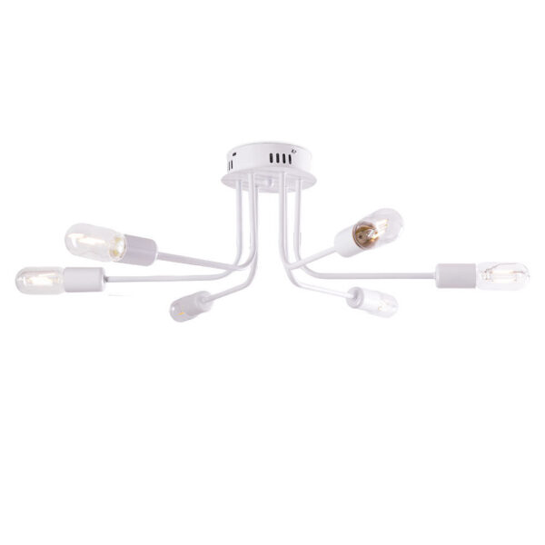 Lámpara de Techo "Adrian" [SKD-P8002-BK]