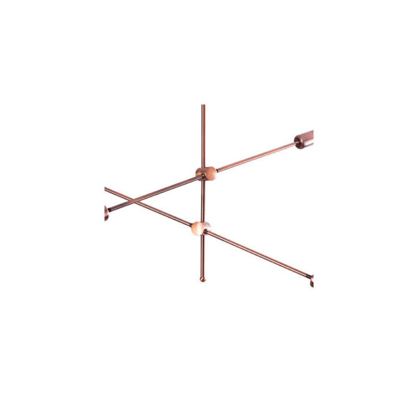 Lámpara de Techo "Alan" [SKD-P8003-BK]