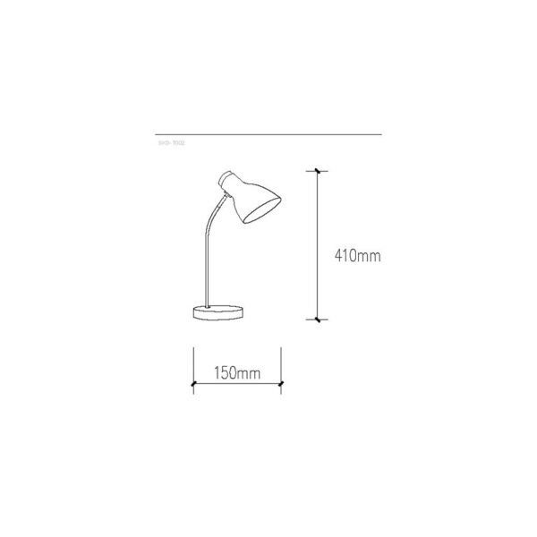 Lámpara de Mesa "Miranda"  [SKD-T002-B]
