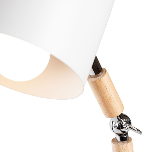 Lámpara de Mesa "Jenna"  [SKD-T010-W]