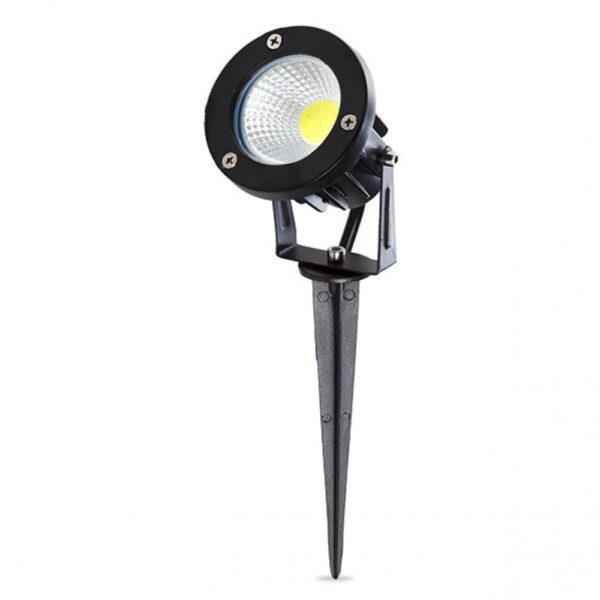 Foco LED Jardines 7W 630Lm 6000ºK   Pincho 50.000H [SL-CPDC09-7W-CW]