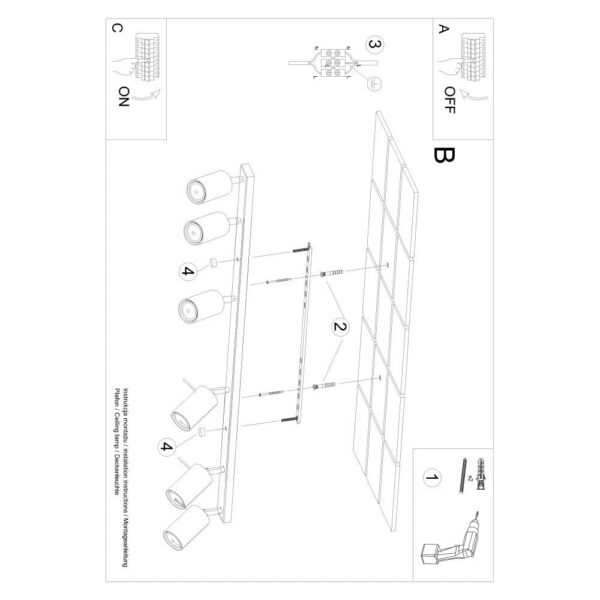 Lámpara de Techo "Ring-1" [SOL-SL.0454]