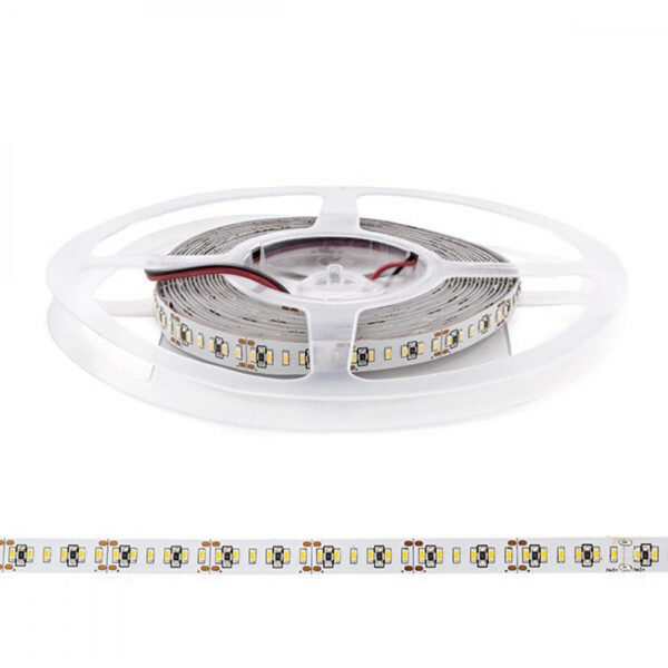 Tira de 204 LEDs/M 105W 2.450Lm CRI90 6000ºK SMD3014 24VDC IP20 x5M 50.000H [SU-3014-204-21W-CW