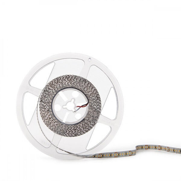 Tira de 204 LEDs/M 105W 2.450Lm CRI90 6000ºK SMD3014 24VDC IP20 x5M 50.000H [SU-3014-204-21W-CW
