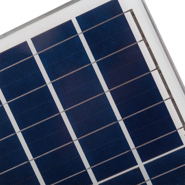 Proyector 100W con Panel Solar Control Remoto IP65 [1916-FLSOL-100W-CW]